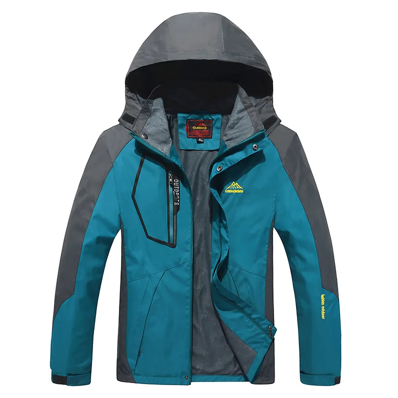 Outdoor Sport Waterproof Jacket - 8XL Frühling Herbst Jacke Frauen Männer