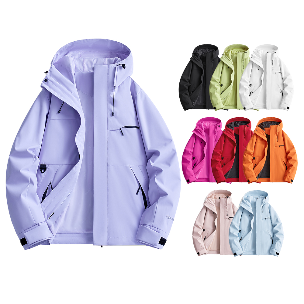 Outdoor Sport Waterproof Jacket - Frühling Herbst Wasserdichte Wanderjacke Damen mit