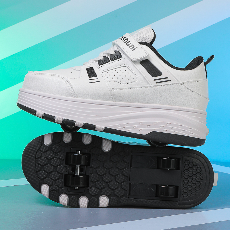 Kinder 4-Rad-Rollschuhschuhe m – Outdoor Sports Shoes Bewertung und Preis